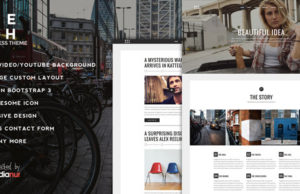 Brehoh – Responsive One Page Portfolio Template