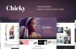 Chicky – WordPress Fashion Marketplace Vorlage