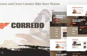 Corredo | Bike Race & Sportveranstaltungen WordPress Layout