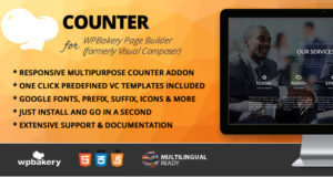 Counter Addon für WPBakery Page Builder (ehemals Visual Composer)