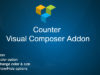 Counter Visual Composer Addon
