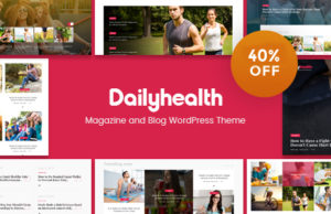DailyHealth – Ein professionelles Blog für Gesundheit und Medizin für Blog und Magazine