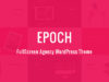 Epoche - FullScreen Agentur WordPress Vorlage
