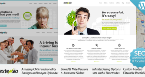 Extensio – Elegantes und minimalistisches Business-WordPress