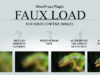 Faux Load - progressives Laden von WordPress-Plugins