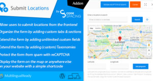 Fortschrittskarte, Standorte senden – WordPress-Plugin