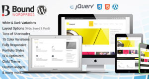 Gebunden – Responsives WordPress-Layout für verschiedene Zwecke