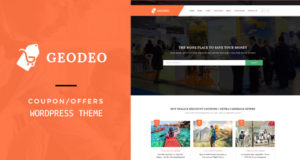 Geodeo – Coupons & Deals WordPress Vorlage