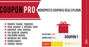 Gutschein Pro: WordPress Gutschein & Angebote Plugin