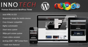 InnoTech – Premium Responsive WordPress-Vorlage