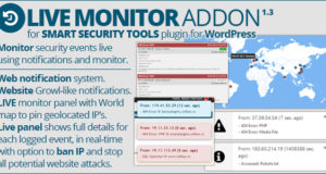 Intelligente Sicherheitstools: Live Monitor Addon