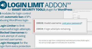 Intelligente Sicherheitstools: Login-Limit-Addon