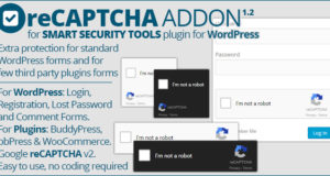 Intelligente Sicherheitstools: reCAPTCHA Addon