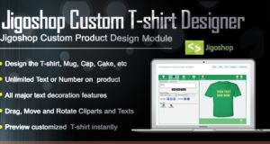 Jigoshop Custom T-Shirt und Produktdesigner