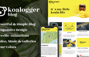 Koalogger – Einfaches WordPress Blog Layout + RTL