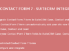 Kontaktformular 7 - Integration von SuiteCRM