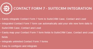 Kontaktformular 7 – Integration von SuiteCRM