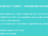 Kontaktformular 7 - SugarCRM-Integration