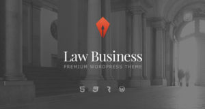 LawBusiness – Anwalt und Anwalt WordPress Template