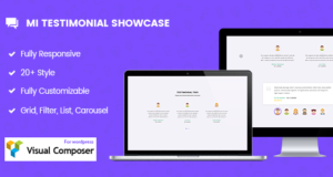 Mi Testimonials Showcase für Visual Composer WordPress Plugin