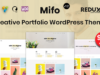 Mifo - Creative Minimal Portfolio WordPress Vorlage