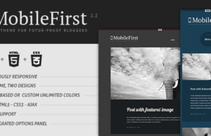 MobileFirst – WP-Vorlage für zukunftssichere Blogger