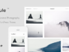 Modul - Ein minimalistisches Fotografie-WordPress-Vorlage