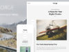 Norge - Responsives Blog WordPress-Template