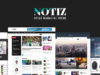 Notiz Clean Magazine WordPress Vorlage