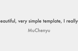 Nubia – Minimales Blog und Magazin WordPress Vorlage