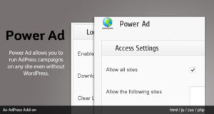 PowerAd – AdPress Addon