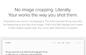 Stills – Ein fokussiertes WordPress-Fotografie-Thema