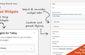 Tabsy Tabbed Widgets Add-on