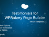 Testonials Addon für WPBakery Page Builder (Visual Composer)