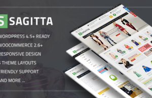 VG Sagitta – Responsives WordPress-Template für den Mega Store