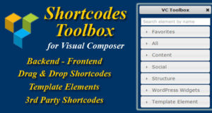 Visual Composer Shortcode Toolbox