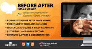 Vorher und Nachher Image Viewer Addon für WPBakery Page Builder (früher Visual Composer)