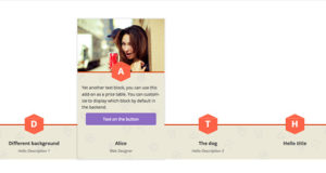 WPBakery Page Builder (vormals Visual Composer) Erweiterungen – Abbildung Navigation