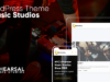 Wiederholung - Music Studio WordPress Layout