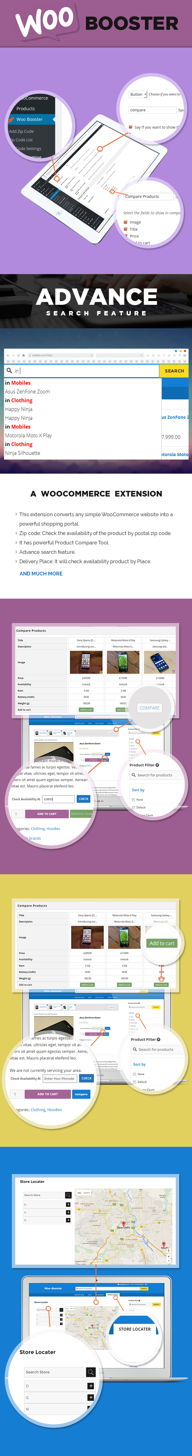 WooBooster - WooCommerce Compare, Live-Suche, Produktfilter, Händlersuche