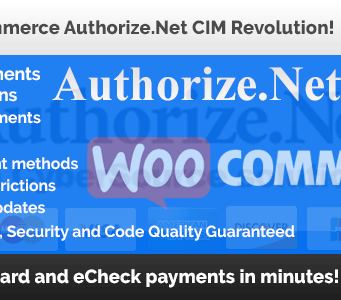 WooCommerce Authorize.Net CIM Revolution!