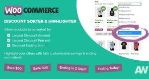 WooCommerce Discount Sorter & Textmarker