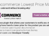 Woocommerce Niedrigster Preis