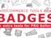 Woocommerce-Tools-Band: Abzeichen + zusätzliche Tools für PRO-Verkäufer