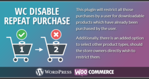 Woocommerce Wiederholungskauf deaktivieren