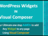 WordPress-Widgets in Visual Composer | WordPress-Widgets im WPBakery Page Builder