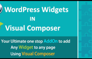 WordPress-Widgets in Visual Composer | WordPress-Widgets im WPBakery Page Builder