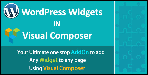 WordPress-Widgets in Visual Composer | WordPress-Widgets im WPBakery Page Builder