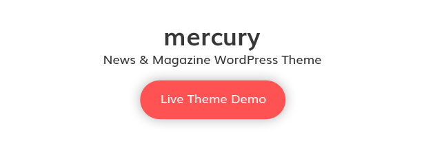 Mercury WordPress Live Vorlage Demo