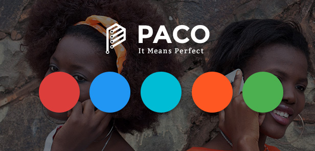 Paco - Responsives WooCommerce WordPress Template - Unbegrenzte Farbe